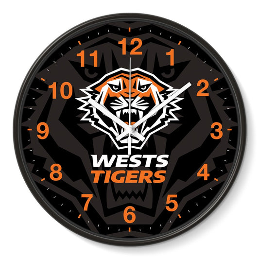Wests Tigers NRL Wall Clock