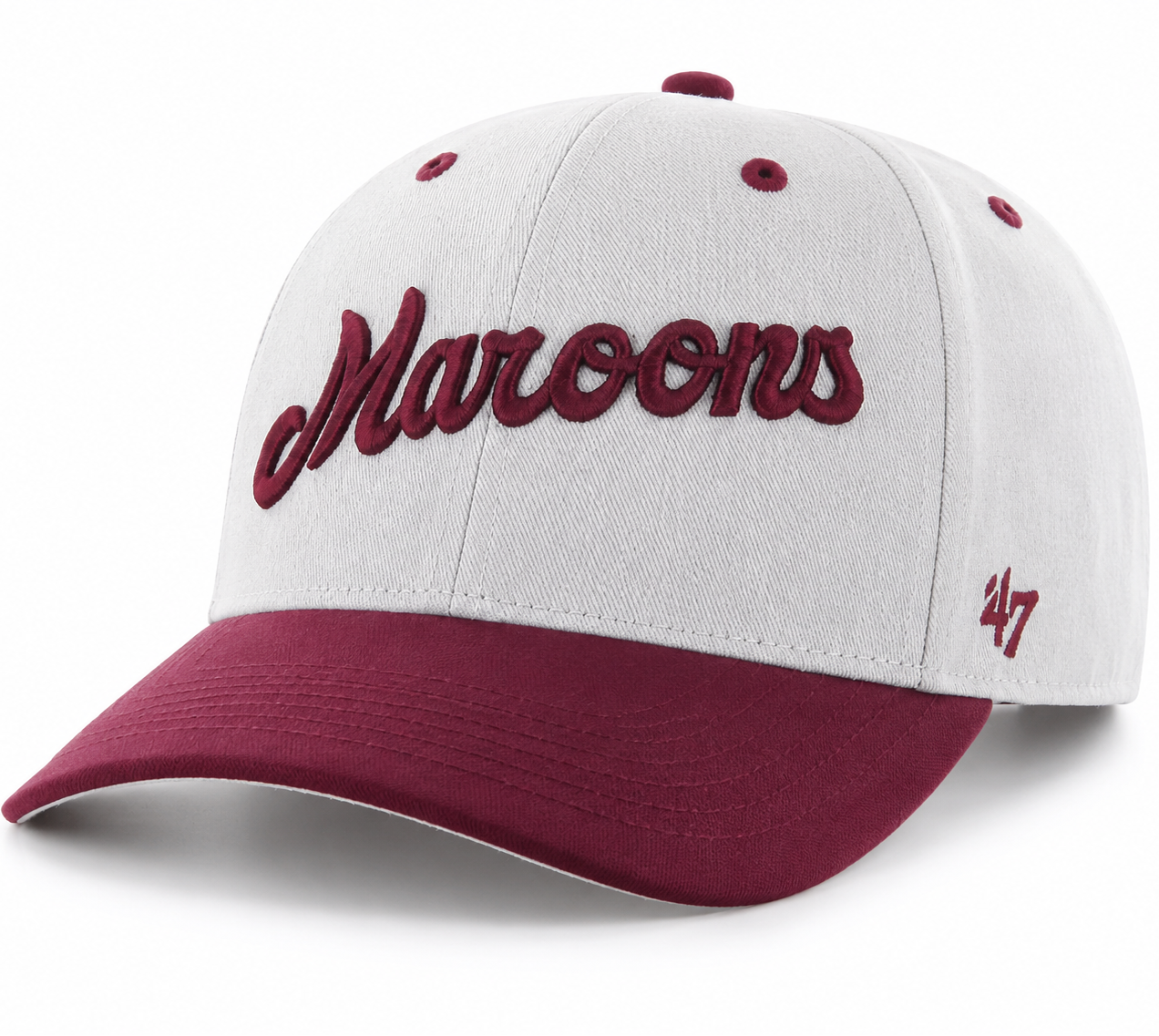 QLD Maroons State of Origin Grey 47 Fly Out Midfield Cap
