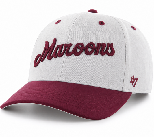 QLD Maroons State of Origin Grey 47 Fly Out Midfield Cap