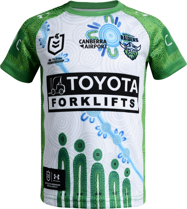 Canberra Raiders 2026 NRL Kids Indigenous Jersey