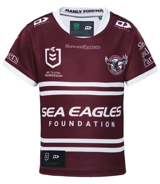 Manly Sea Eagles 2023 NRL Toddler Home Jersey
