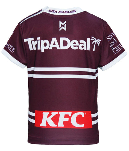 Manly Sea Eagles 2024 NRL Toddler Home Jersey