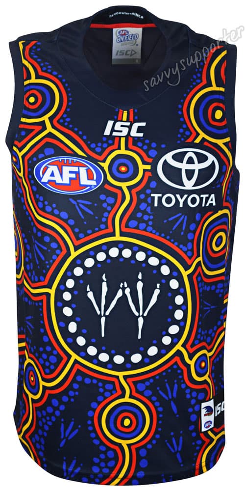 Adelaide Crows AFL Mens Indigenous Guernsey