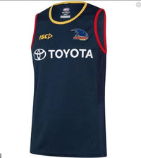 Adelaide Crows AFL Mens Midnight Marle Training Singlet