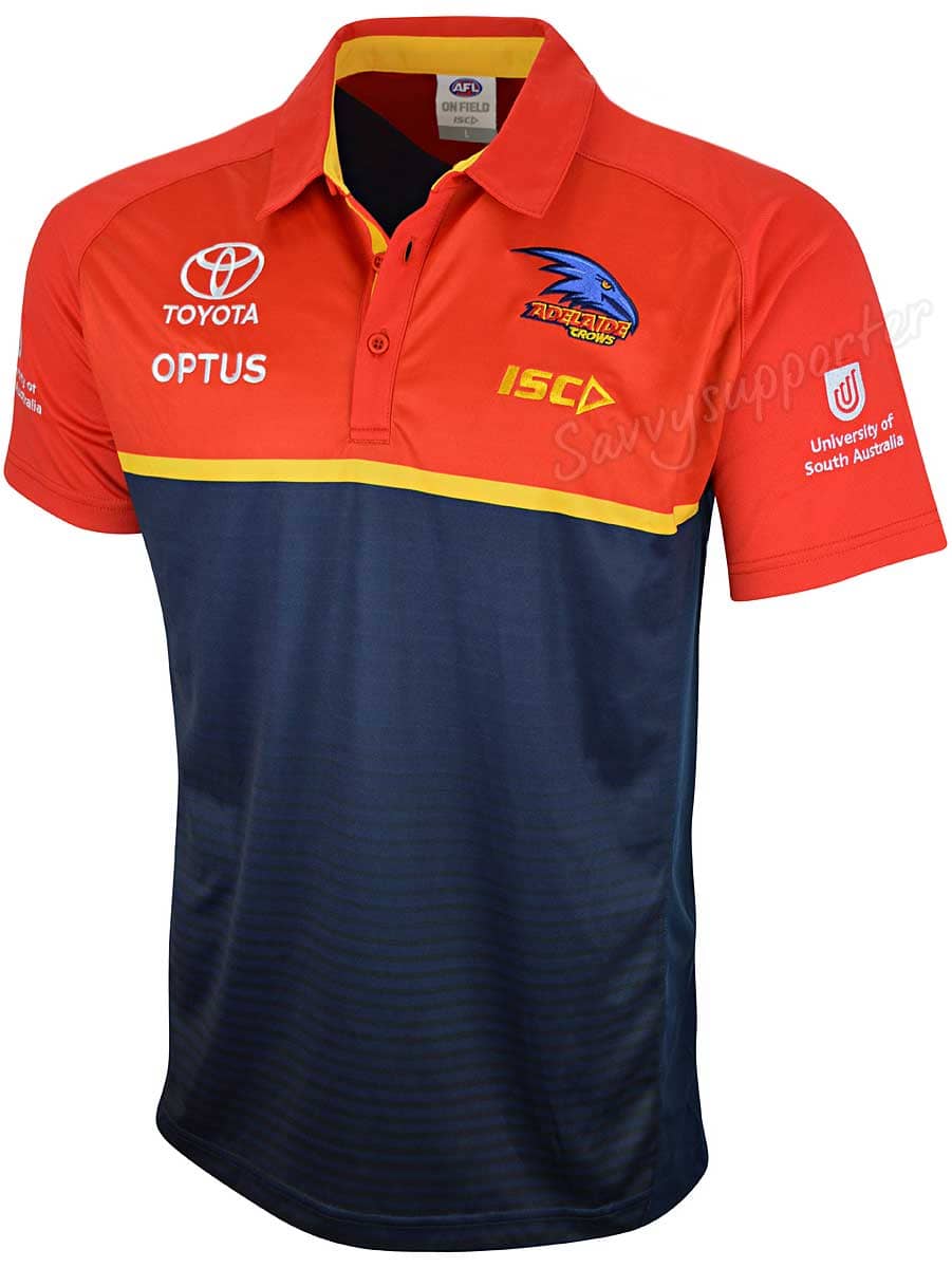 Adelaide Crows AFL Mens Performance Polo Shirt