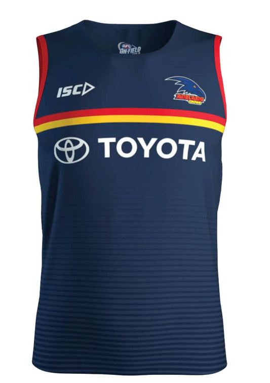 Adelaide Crows AFL Mens Navy Training Singlet