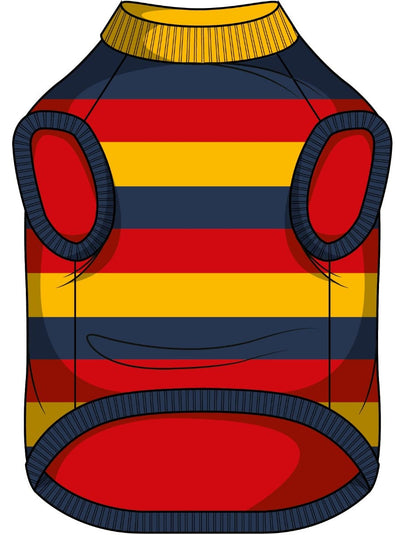 Adelaide Crows AFL Dog Coat Jumper Guernsey