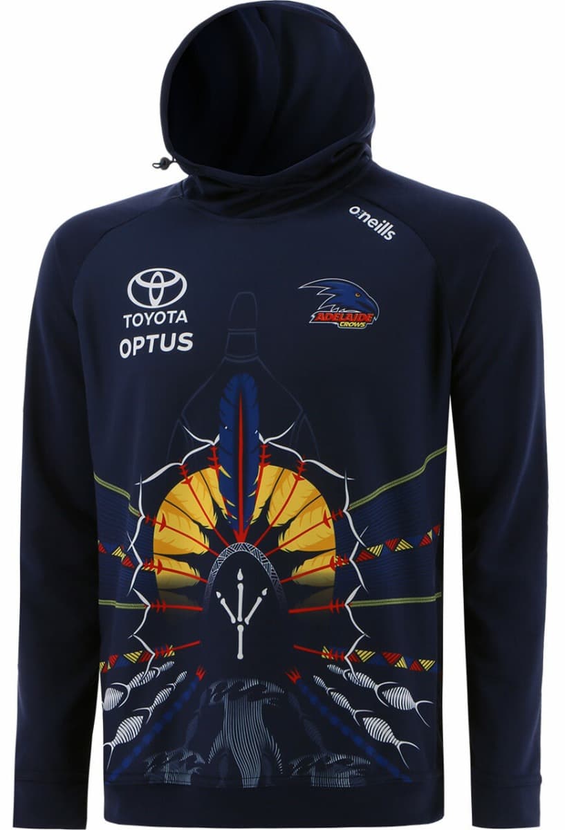 Adelaide Crows AFL Mens Indigenous Hoodie