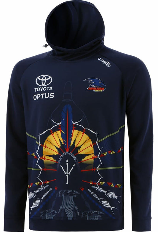 Adelaide Crows AFL Mens Indigenous Hoodie