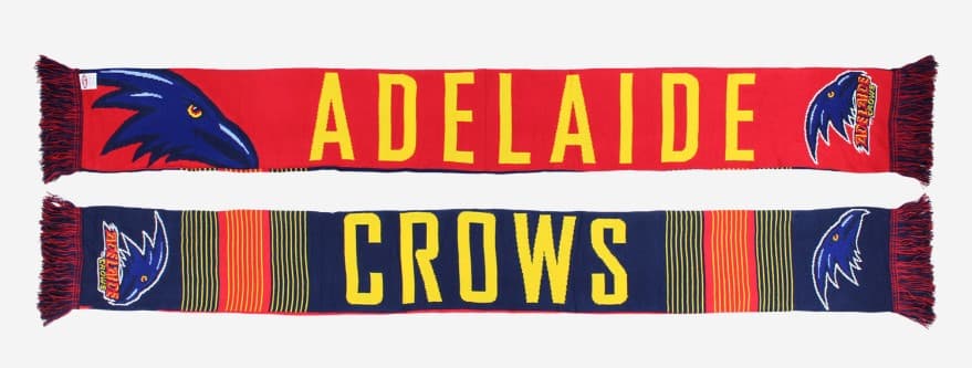 Adelaide Crows AFL Adults Linebreak Scarf
