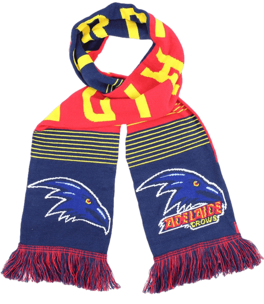 Adelaide Crows AFL Adults Linebreak Scarf