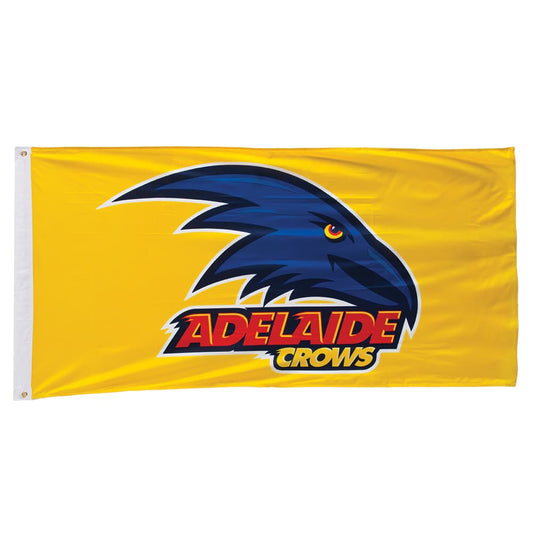 Adelaide Crows AFL Team Giant Pole Flag 1800mm by 900mm