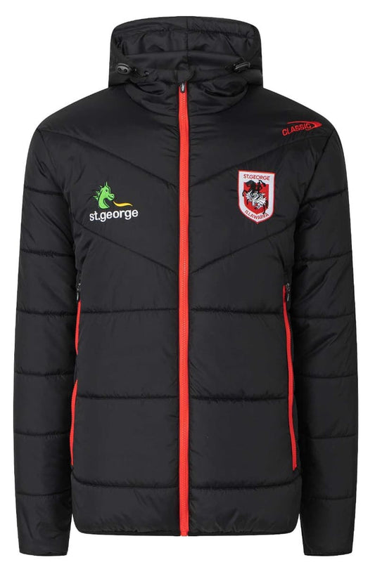 St George Dragons NRL Mens Puffer Jacket