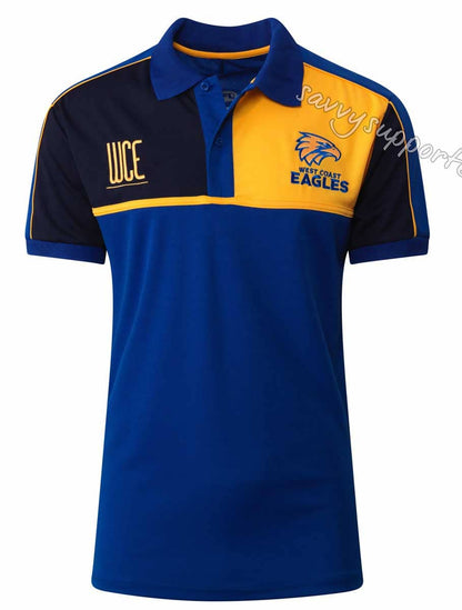 West Coast Eagles Mens AFL Premium Polo Shirt