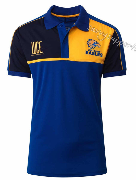 West Coast Eagles Mens AFL Premium Polo Shirt