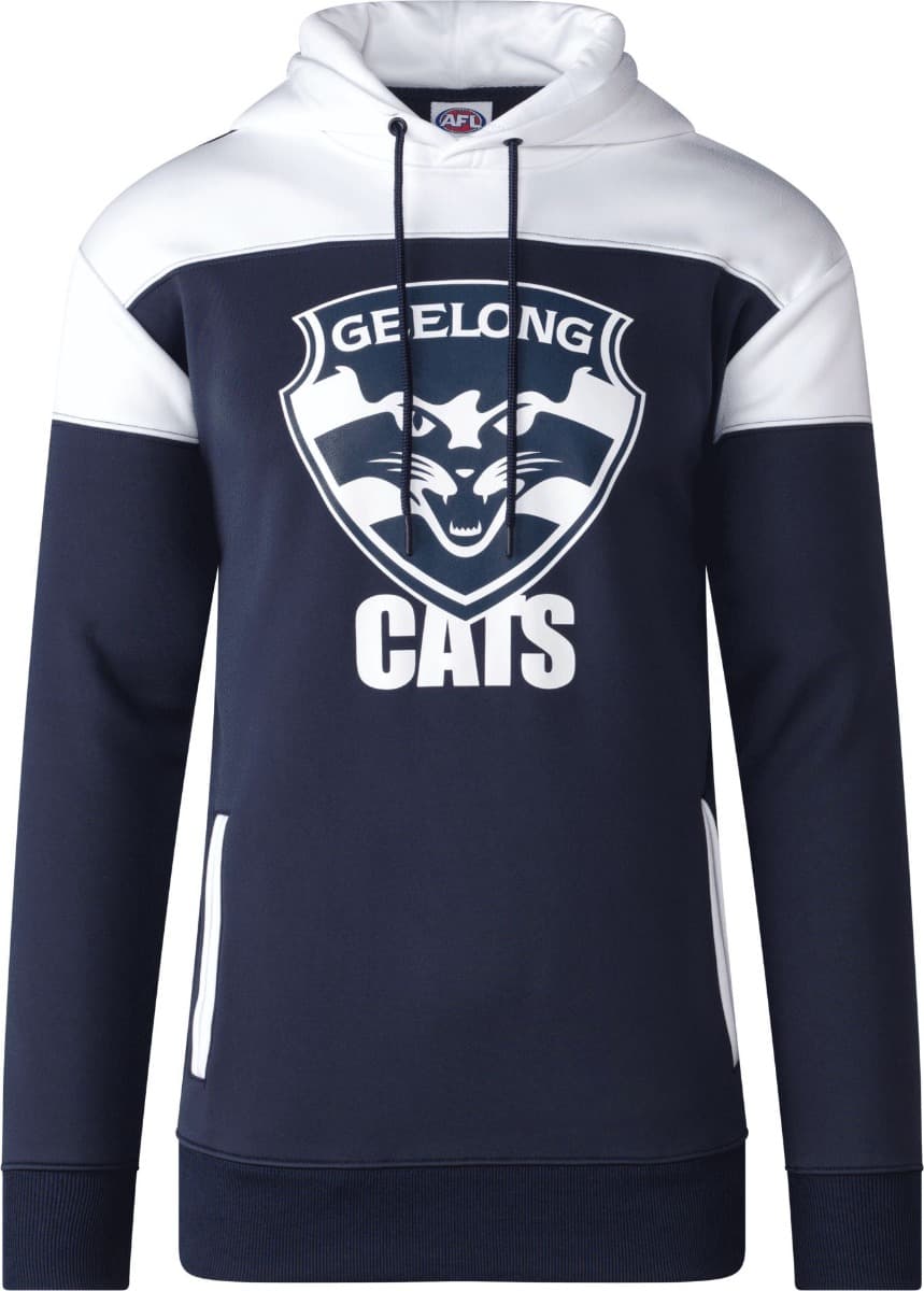Geelong Cats AFL Mens Ultra Hood