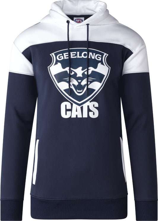 Geelong Cats AFL Mens Ultra Hood