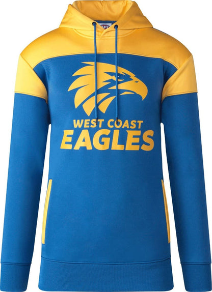 West Coast Eagles AFL Mens Ultra Hood