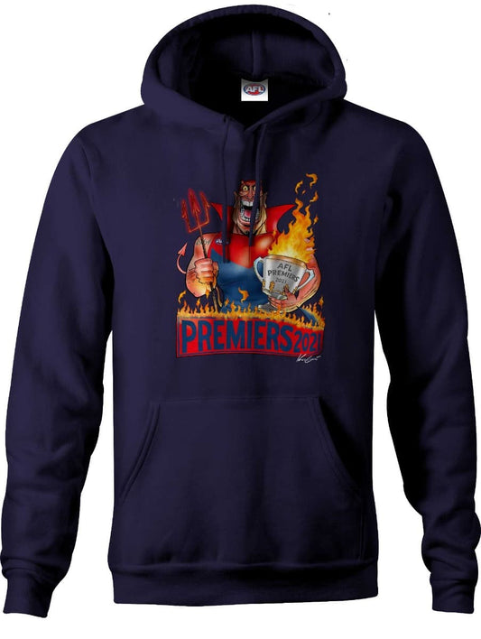 Melbourne Demons 2021 Mark Knight Premiers Hood