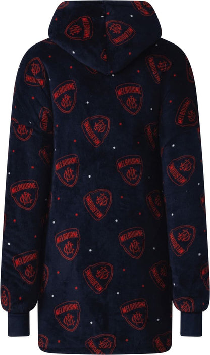 Melbourne Demons AFL Adults Oversized Flanket Hoody