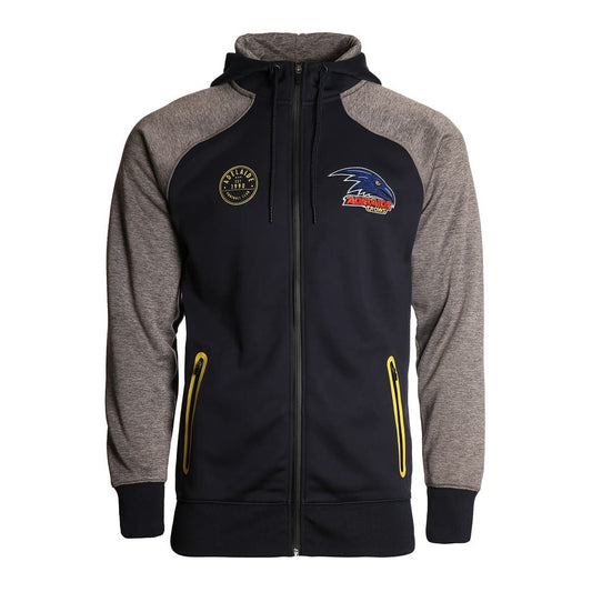Adelaide Crows AFL Mens Premium Fleece Hoody Hood