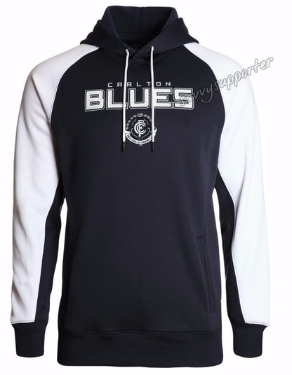 Carlton Blues AFL Mens Premium Ultra Hood Hoody