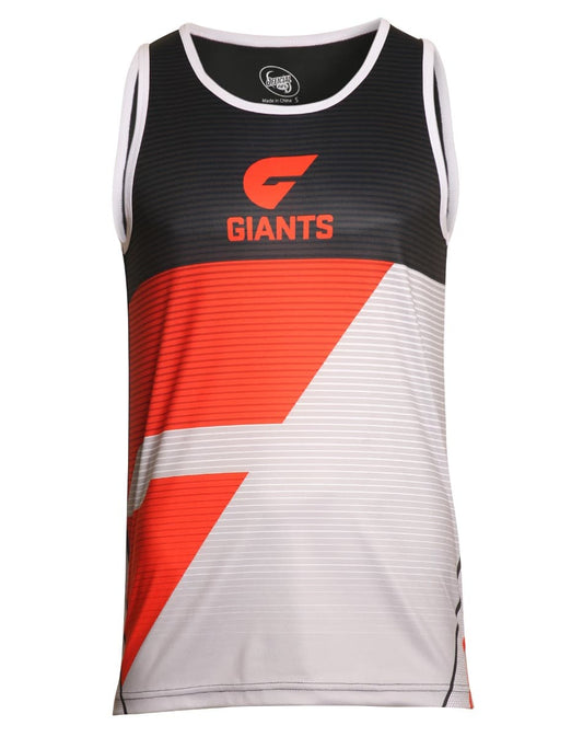 GWS Giants AFL Sublimated Training Singlet
