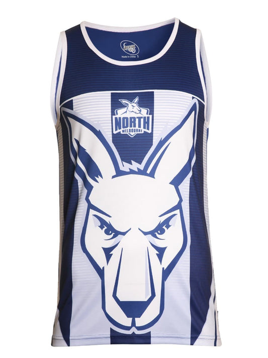 North Melbourne Kangaroos AFL Sublimated Training Singlet