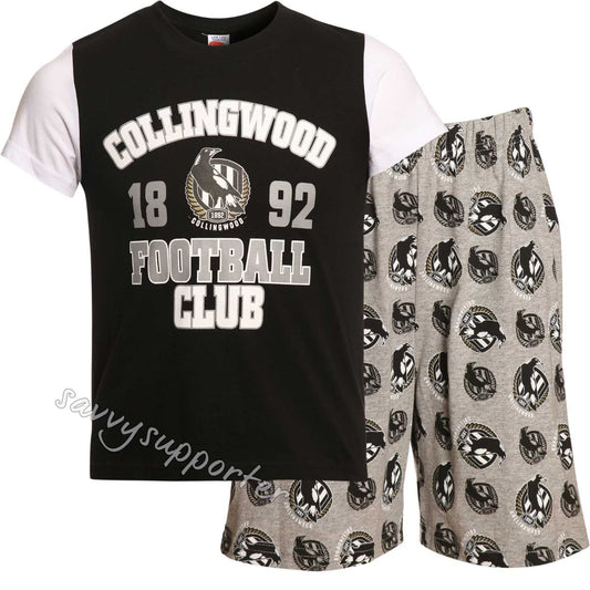 Collingwood Magpies AFL Youth Pyjama Set
