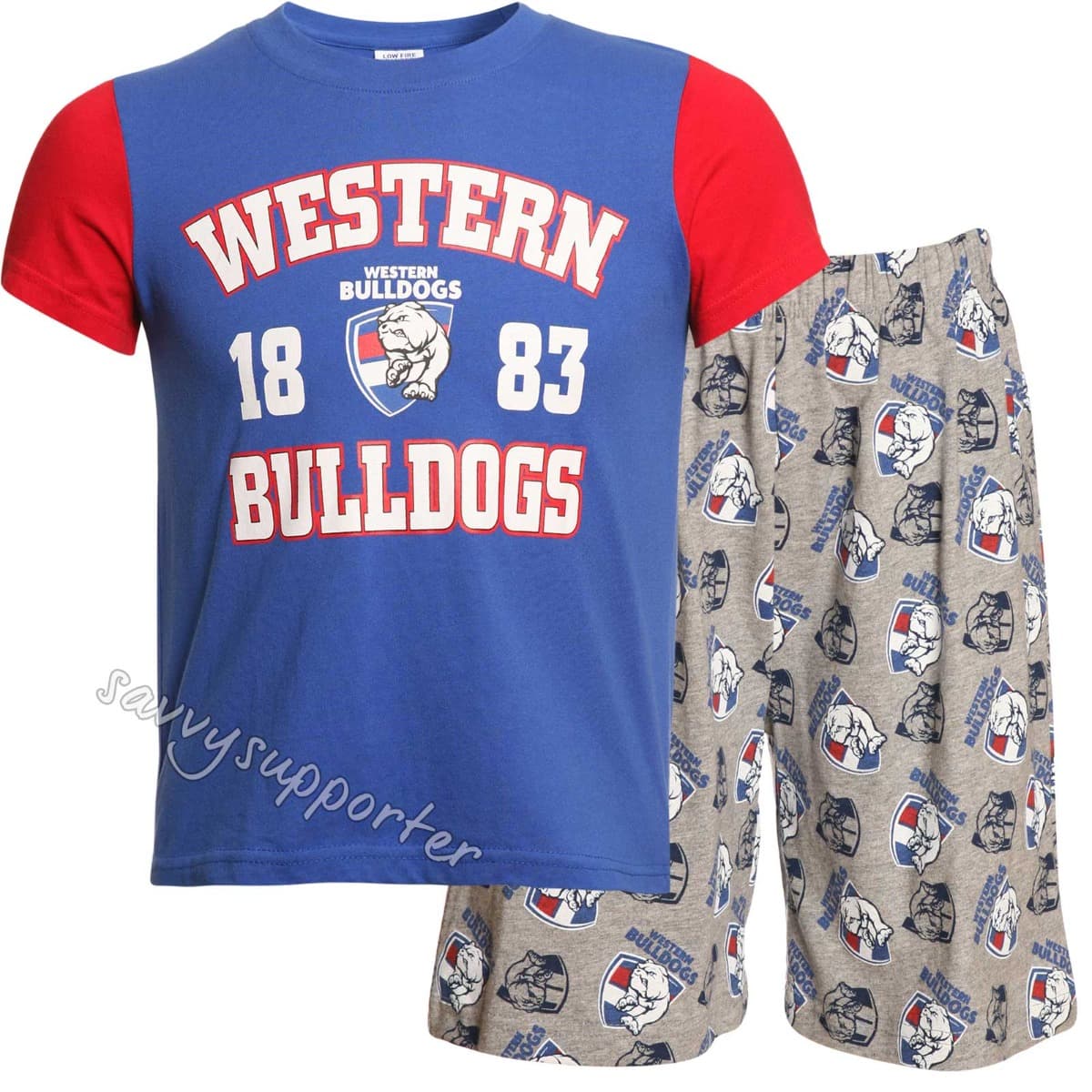 Western Bulldogs AFL Youth Pyjama Set