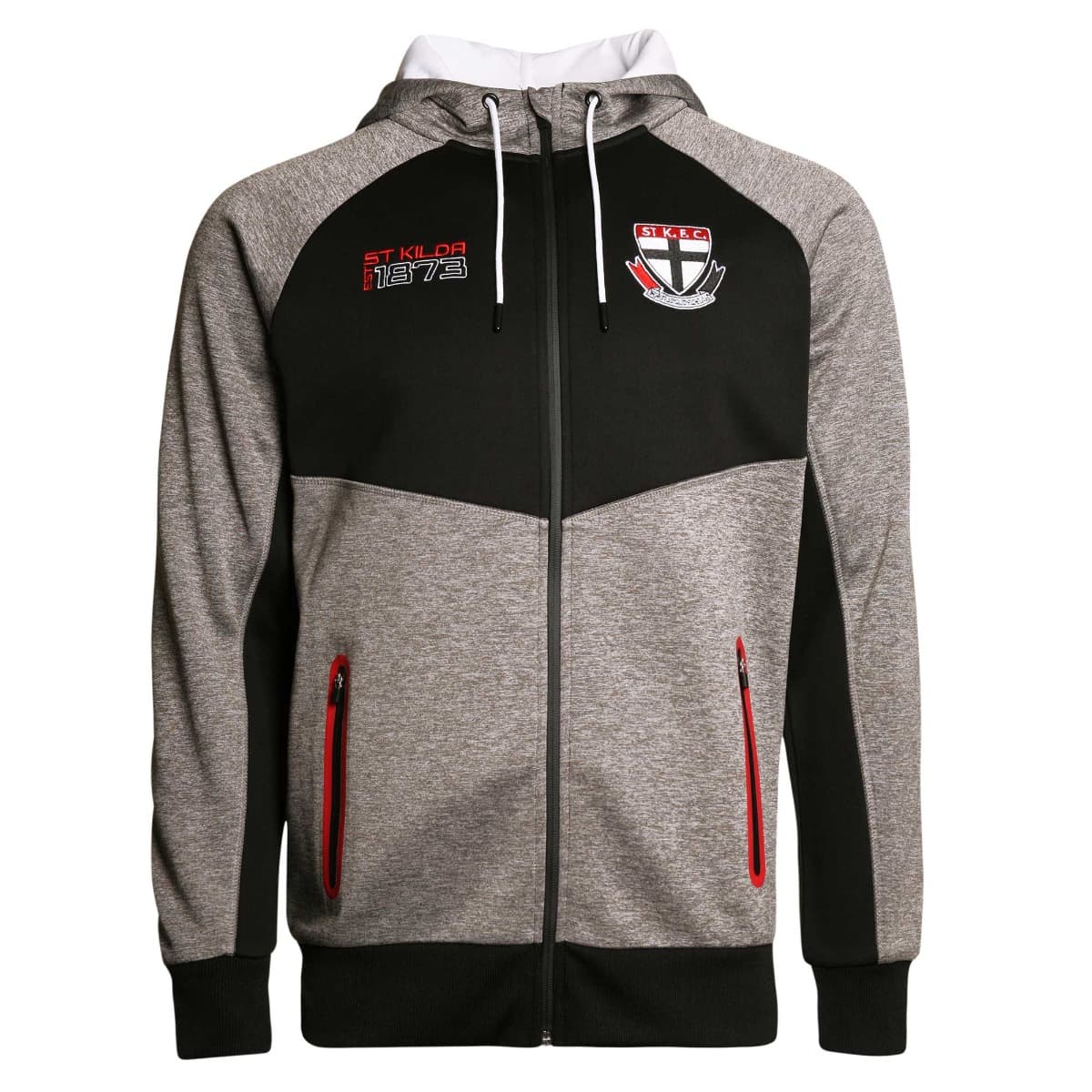 St Kilda Saints AFL Mens Premium Hood Hoody
