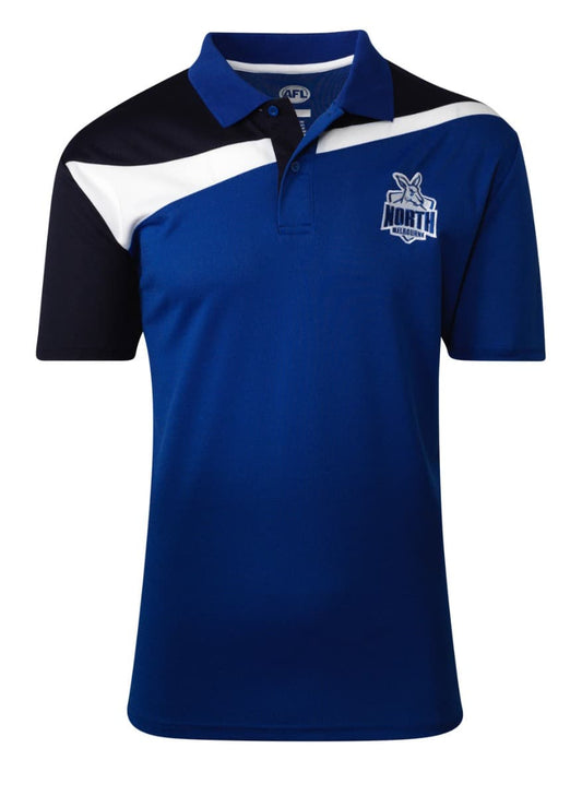 North Melbourne Kangaroos 2020 Mens AFL Premium Polo Shirt