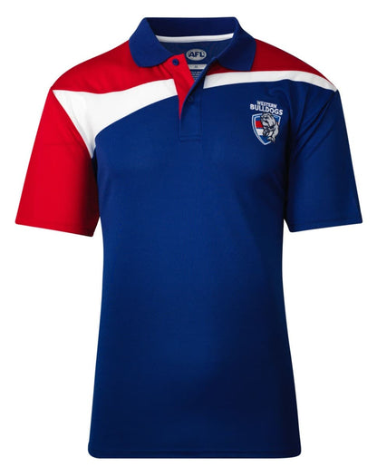 Western Bulldogs 2020 Mens AFL Premium Polo Shirt