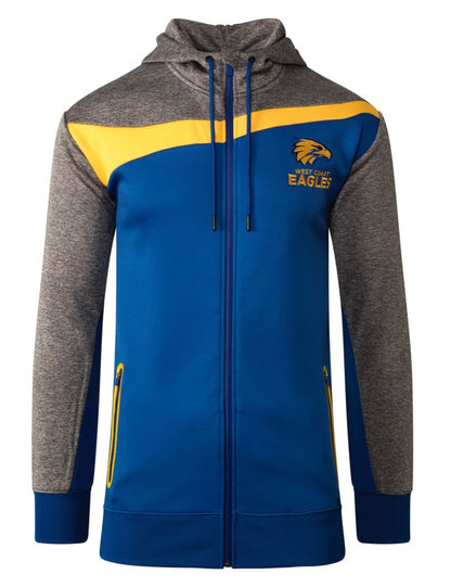 West Coast Eagles AFL Mens Premium Hood / Hoody