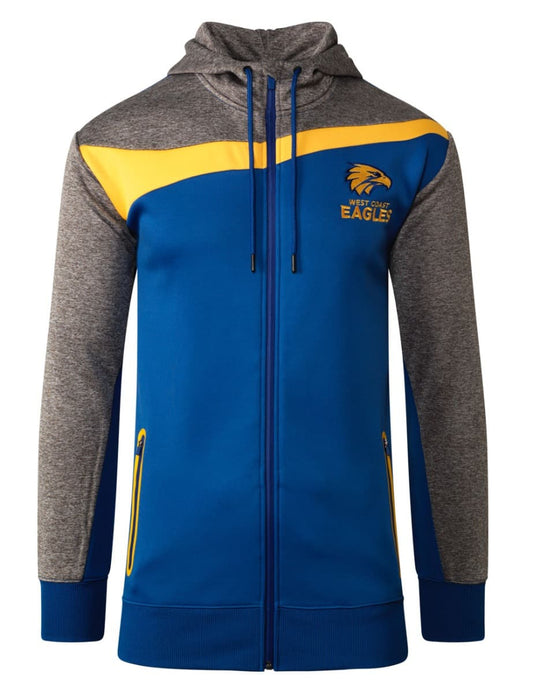 West Coast Eagles AFL Mens Premium Hood / Hoody