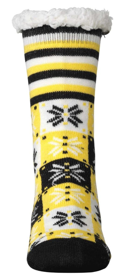 Richmond Tigers AFL Adults Sherpa Fleece Socks