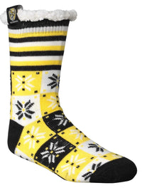 Richmond Tigers AFL Adults Sherpa Fleece Socks