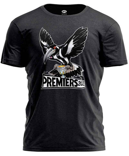 Collingwood Magpies 2023 AFL Mens Premiers Mark Knight Tee