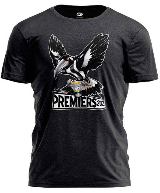 Collingwood Magpies 2023 AFL Mens Premiers Mark Knight Tee