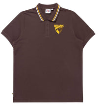Hawthorn Hawks AFL Mens Sublimated Performance Polo Shirt