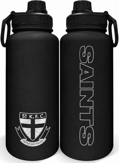 St Kilda Saints AFL 960ml Stainless Steel Drink Bottle