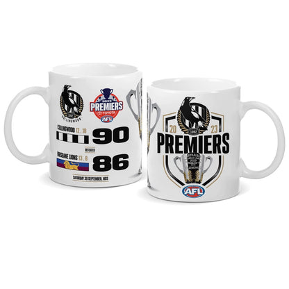 Collingwood Magpies 2023 AFL Premiers Phase 1 Premiership Mug