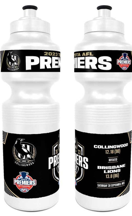 Collingwood Magpies 2023 AFL Premiers Drink Bottle