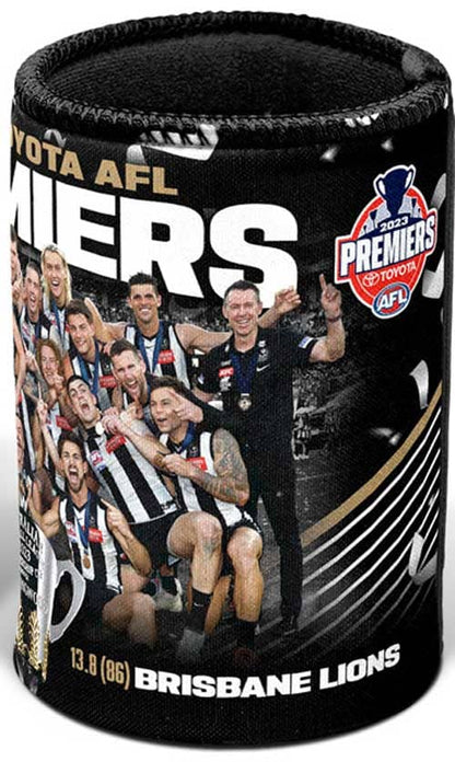 Collingwood Magpies 2023 AFL Premiers Team Can Cooler