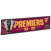 Brisbane Lions 2024 AFL Premiers Score Bar Runner