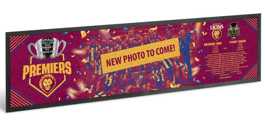 Brisbane Lions 2024 AFL Premiers Team Bar Runner