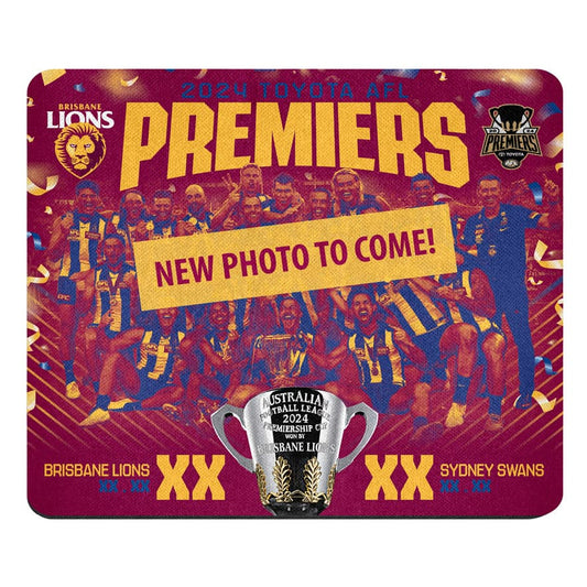 Brisbane Lions 2024 AFL Premiers Team Mouse Mat