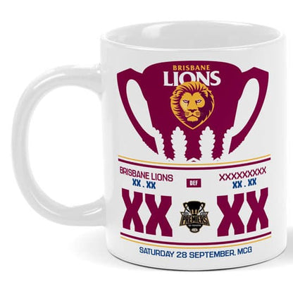 Brisbane Lions 2024 AFL Premiers Phase 1 Premiership Mug