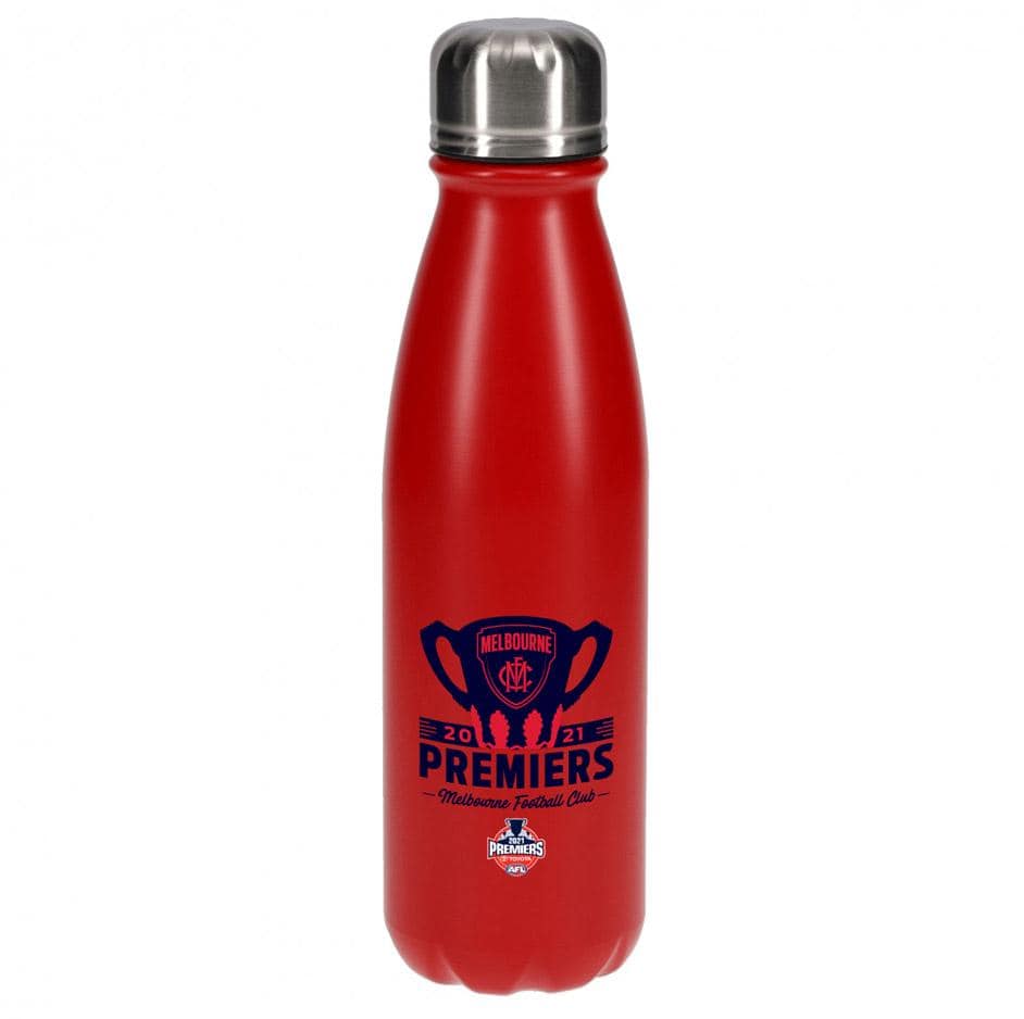 Melbourne Demons AFL Red Premiers Aluminium Bottle