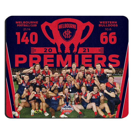 Melbourne Demons 2021 AFL Premiers P2 Team Photo Mouse Mat